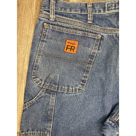 Wrangler Riggs FR Flame Resistant Jeans Mens 38x34 Straight Cat 2/2112 Work - Picture 4 of 10
